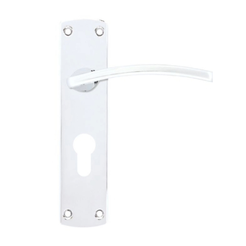 TOLEDO LEVER HANDLE ON BACKPLATE